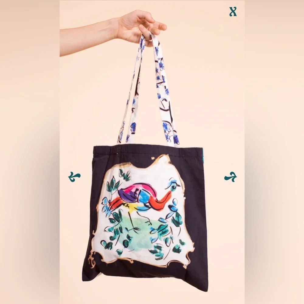 Samantha Pleet Sèvres Mixed Porcelain Tote Bag - New! - Picture 3 of 9